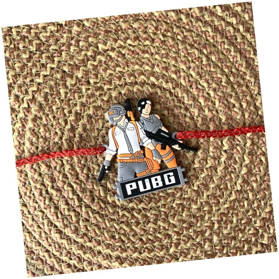 I Jewels Mens Fancy Cartoon Character Bhaiya Rakhi With Roli Chawal & Rakshabandhan Card For Bro/Brother/Bhai (R035)
