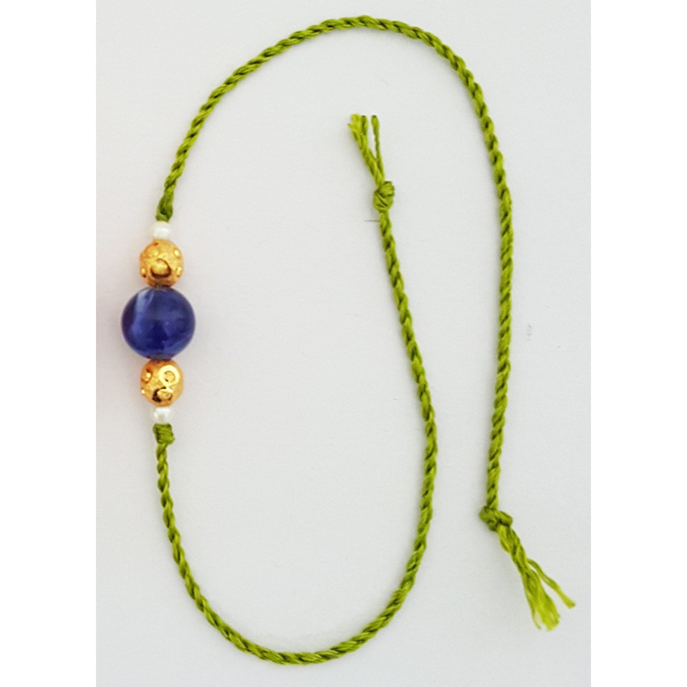 Mehrunnisa Set Of 2 Handmade Exquisite Rakhis With Roli & Chawal (Rak1182)