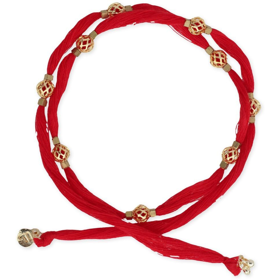 Fure Mauli Set Of 2 Rakhis For Brother (Roli-Chawal Included)