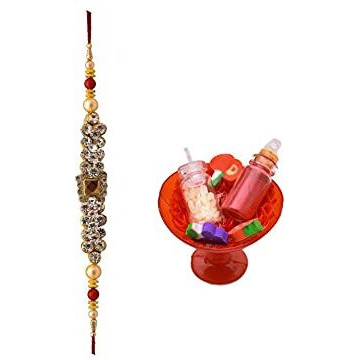 Nutri Miracle 1 Rakhi For Brother With Gift | Bhaiya Bhabhi Rakhi Gift Set | Raksha Bandhan Celebration With Siblings | Rakhi Gifts For Brother With Nuts And Chocolates