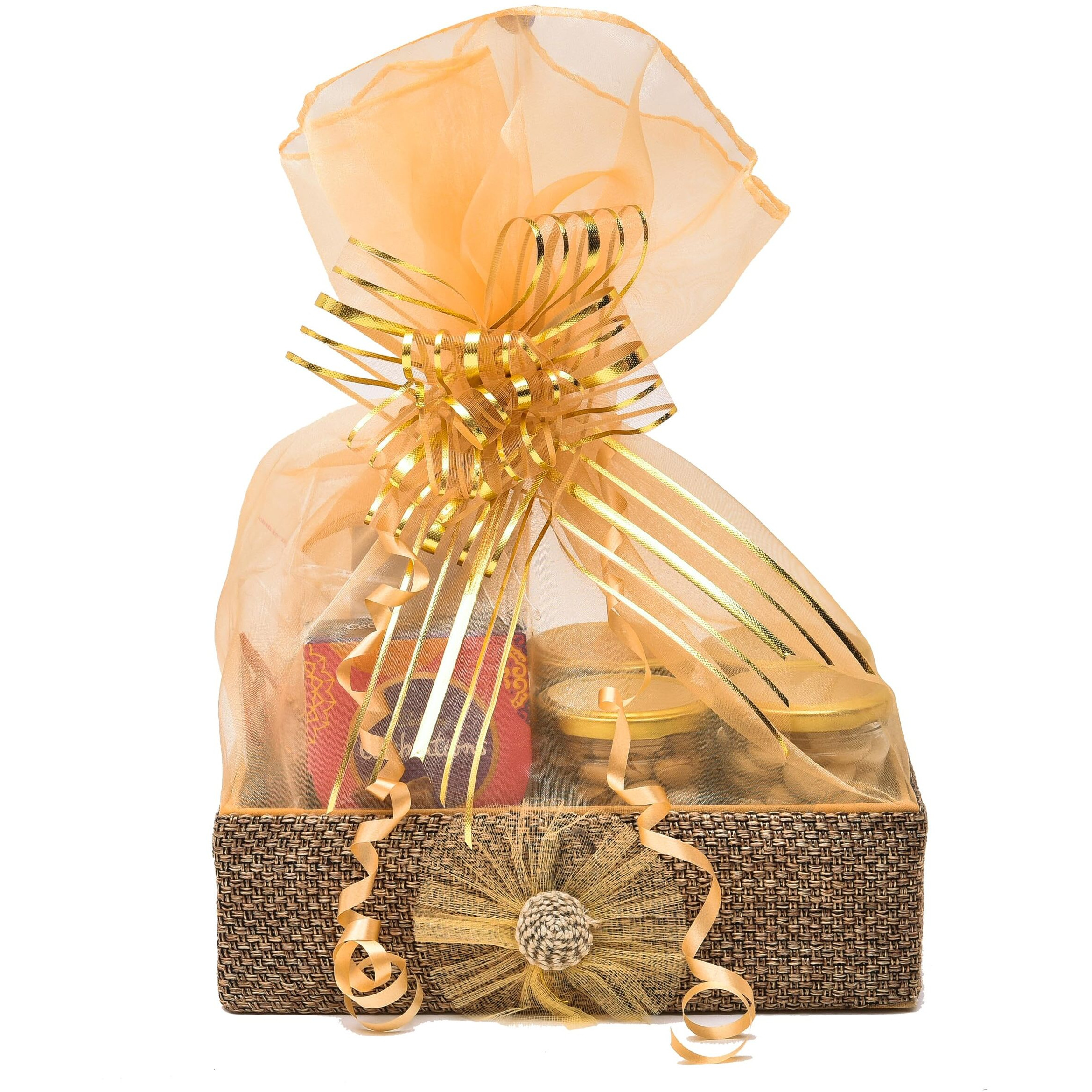 Nutri Miracle Raksha Bandhan Gift Pack With Dry Fruits, Chocolates, And Nuts  Ideal For Rakhi Gifting