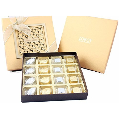 Zoroy Luxury Chocolate Rakhi Chocolate Gift For Brother |Rakhi Gift For Brother And Bhabhi |Rakhshabandhan Gift For Sister|Rakhi Gift Combo | Rakhi Chocolate Pack | Complimentary Rakhi | 16 Chocolates