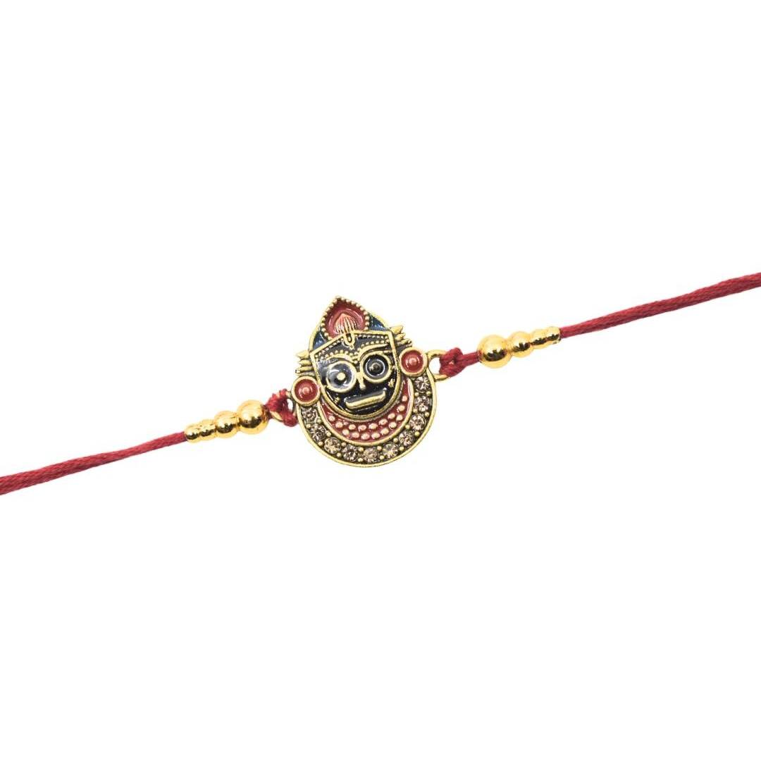 Jagannath World Lord Jagannath Rakhi For Raksha Bandhan | Handmade Rakhi Thread For Brother Pack Of 1