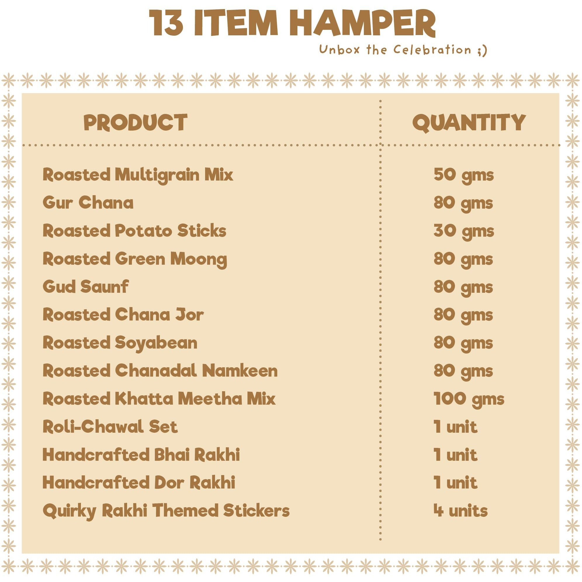 Healthy Treat Khushiyan Rakhi Gift Hamper | Roasted Snacks, Berries, A Pair Of Rakhii, Roli Chawal, Stickers | Rakhi's Gift For Brother And Sister | The Ultimate Assorted Raksha Bandhan Gift Hampers
