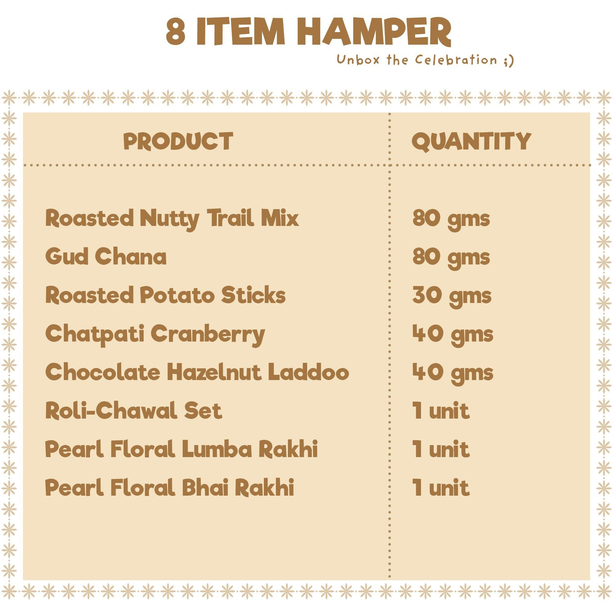Healthy Treat Perfect Jodi Rakhi Gift Hamper | Roasted Snacks, Berries, Hazelnut Dry-Fruit Laddoos, A Pair Of Lumba-Rakhi, Roli Chawal, | Bhaiya Bhabhi Rakhii Set | The Ultimate Assorted Raksha Bandhan Gift Hampers