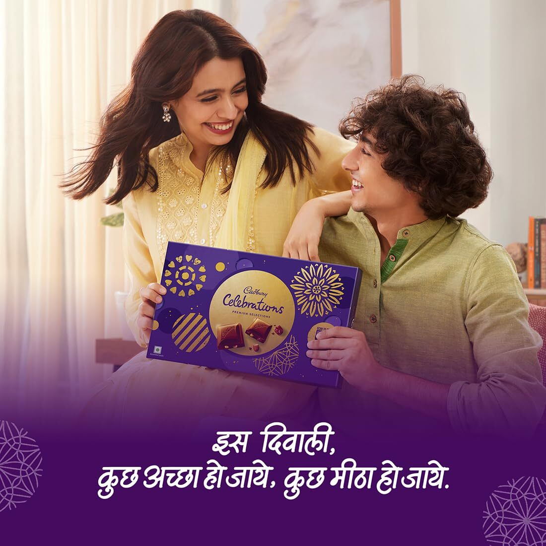 Cadbury Celebrations Premium Selections Chocolate Diwali Gift Pack,339 Gram