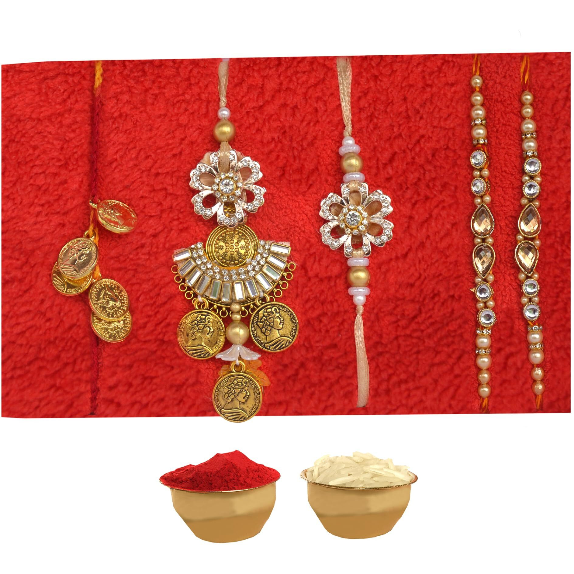 Nutri Miracle Bhai Bhabhi Rakhi Set With Gift | Sister Rakshabandhan Gift