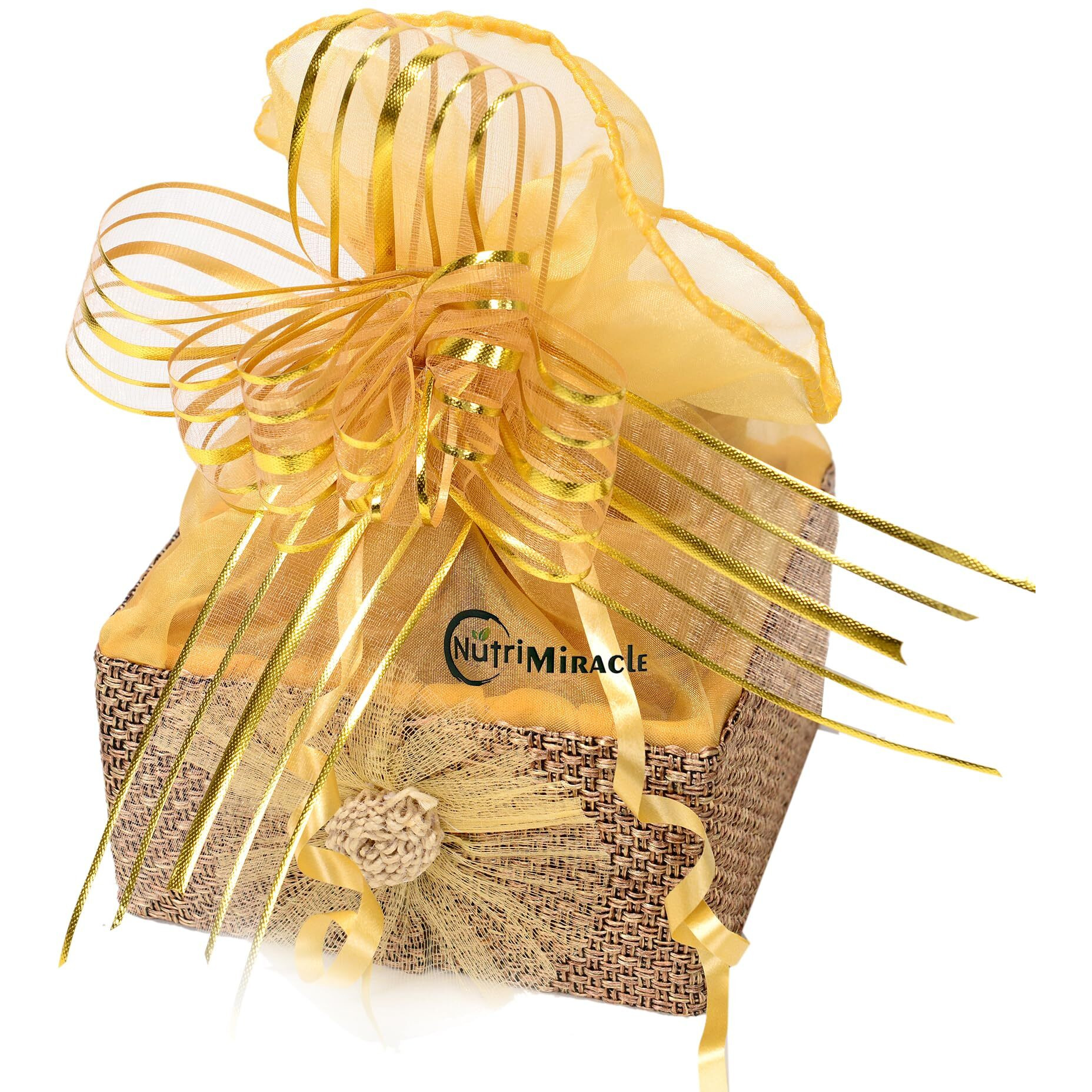 Nutri Miracle Rakhi Gift Hamper With Edible Cups | Corporate Gift & Festive Gifting | Birthday Gift Pack | Dry Fruit Gift Hamper