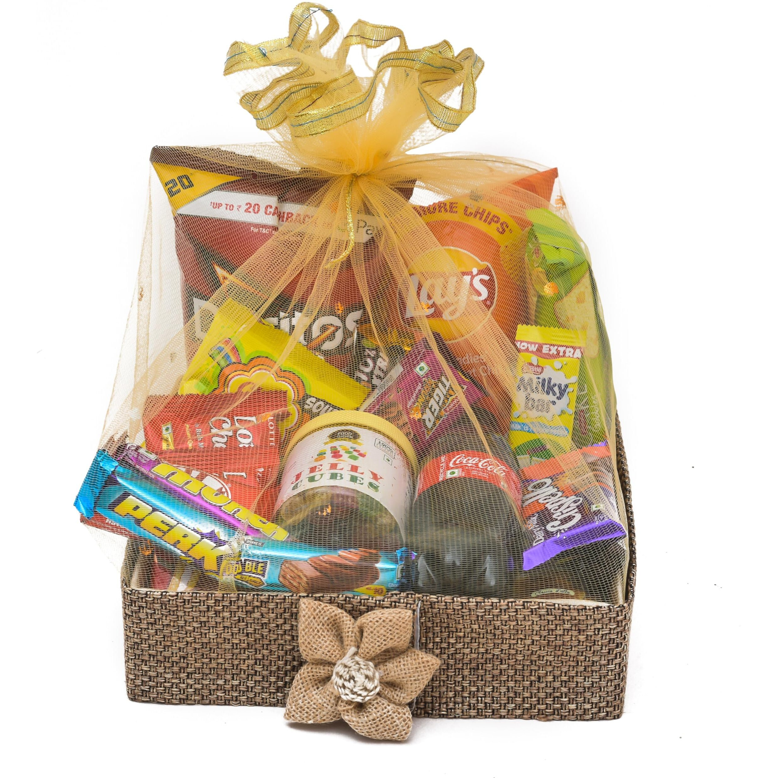 Food Essential Chocolate Gift Hamper Basket For Family/Friend/Corporate/Wedding/Diwali/Christmas/New Year/Bhai Dooj/Rakhi (All Occasions)