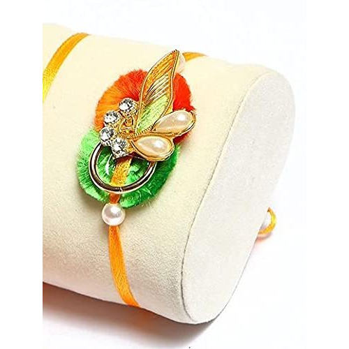 Skylofts 6Pcs Assorted Chocolates Square Box With Rakhi For Brother Rakhi Gifts For Brother