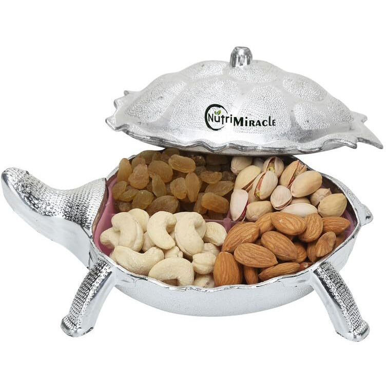 Nutri Miracle Rakhi Gift Hamper With Dry Fruits, Chocolates & Nuts - Corporate Gifts For Employees