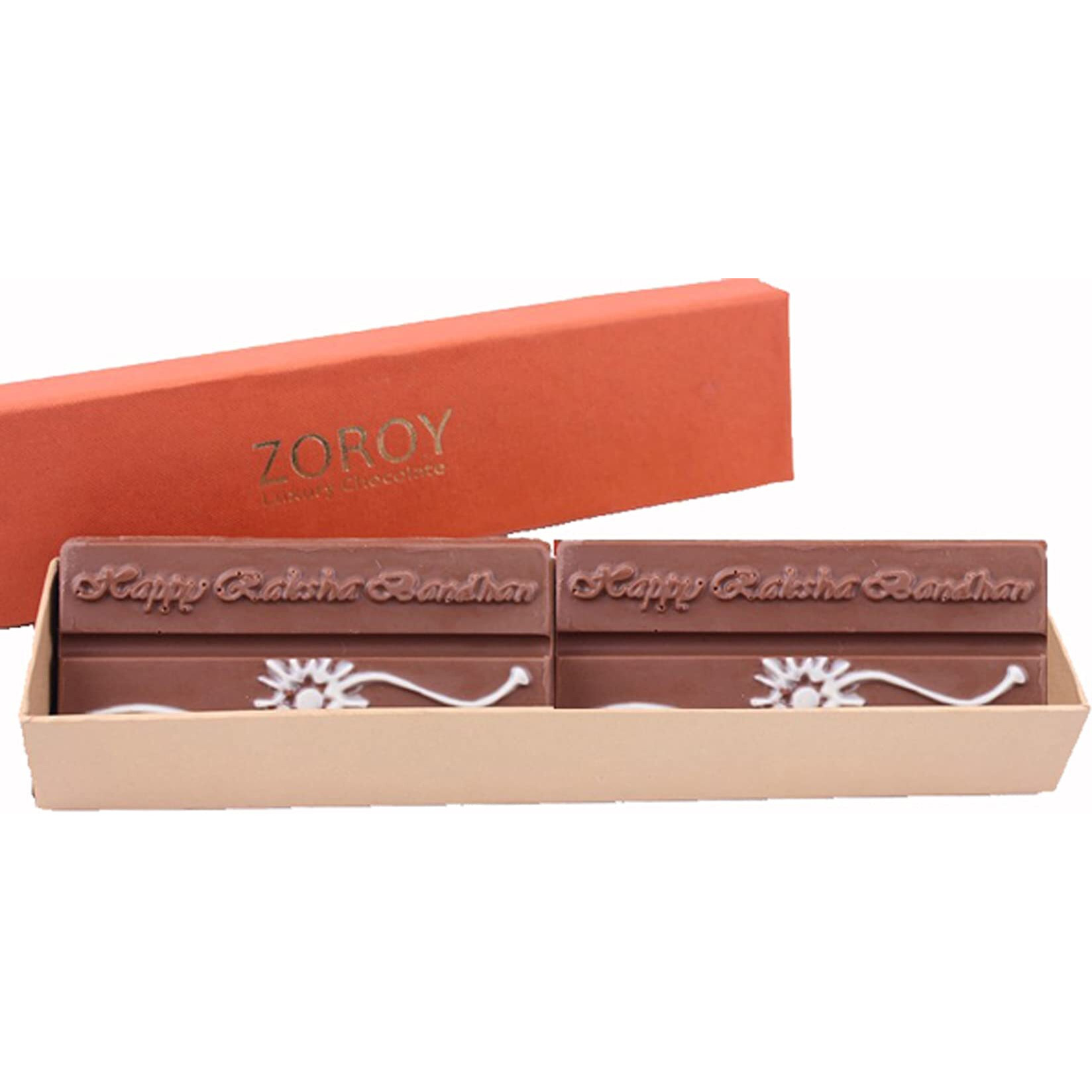 Zoroy Luxury Chocolate Rakhi Gift |Rakshabandhan Message Chocolate | Rakhi Gift For Sister | Rakhi Gift For Brother Bhabhi | Rakhi Gift Combo | Rakhi Chocolate Pack | Rakshabandhan Gifts For Sister |