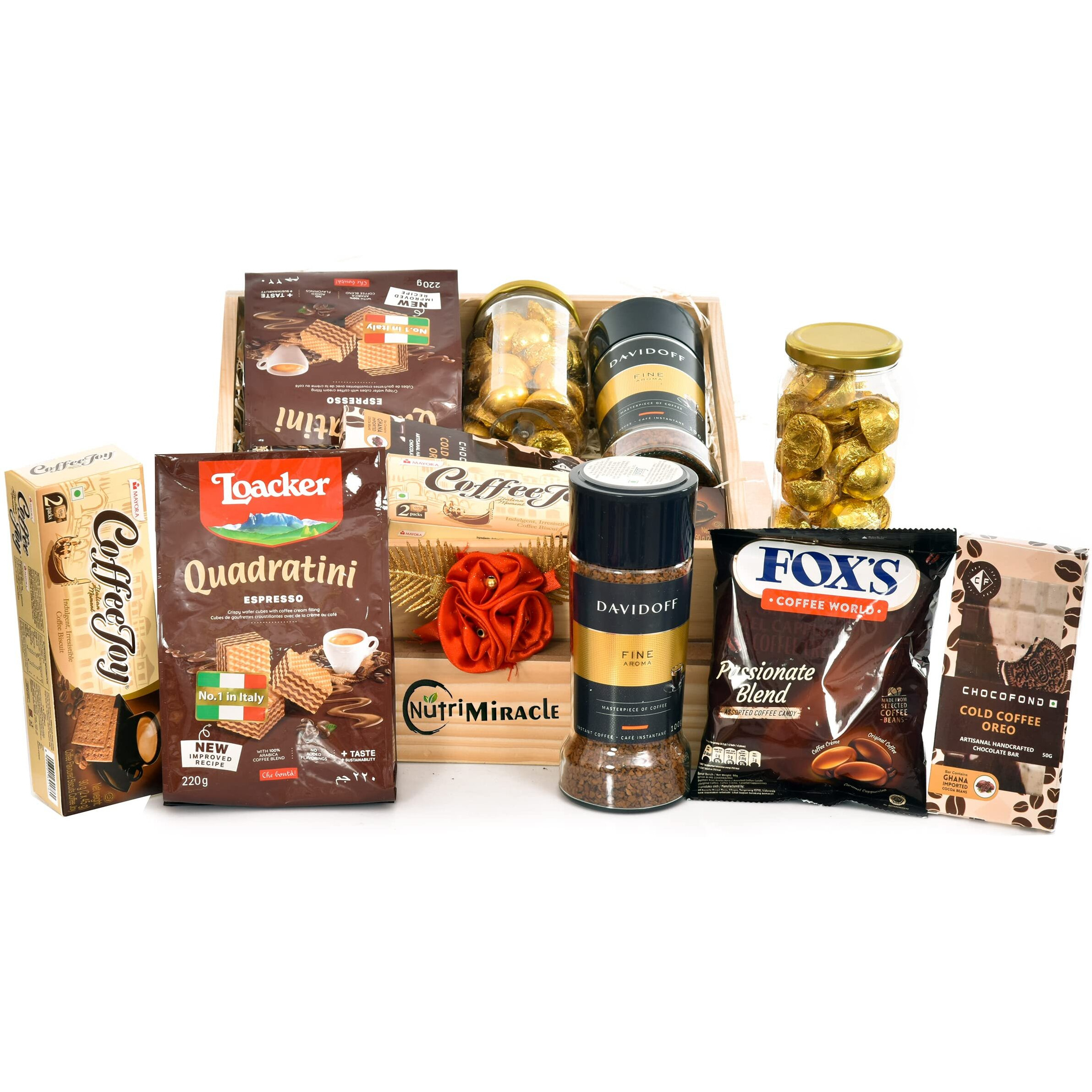 Nutri Miracle Rakhi Coffee Gift Hamper - Corporate Gifting For Boss, Employees, Family & Friends