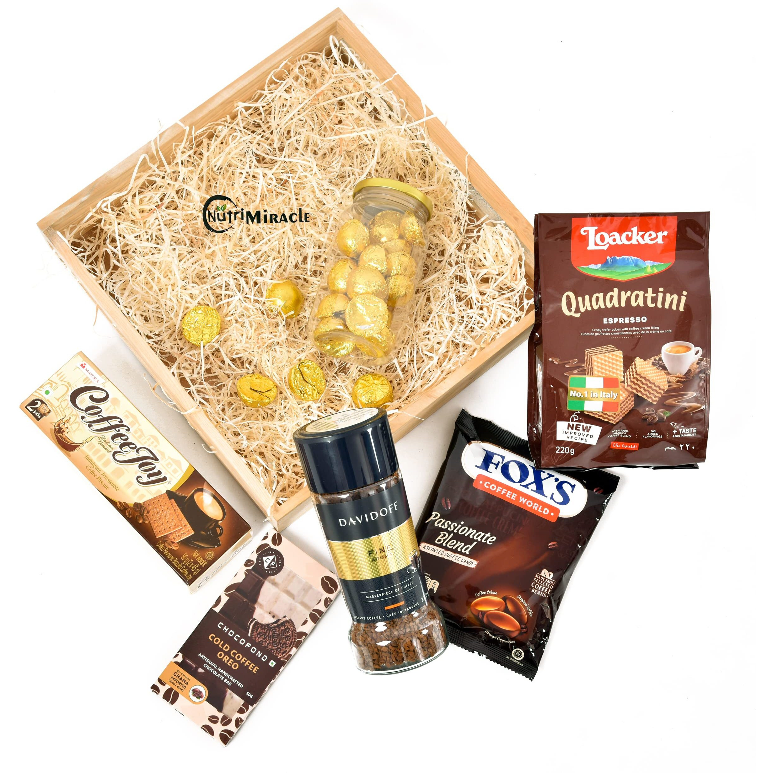 Nutri Miracle Rakhi Coffee Gift Hamper - Corporate Gifting For Boss, Employees, Family & Friends
