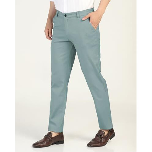 Toplot Men's Regular Fit Causal Trouser || Pant For Men || Trouser For Men (Patti-Pant-5205-Grey-32)