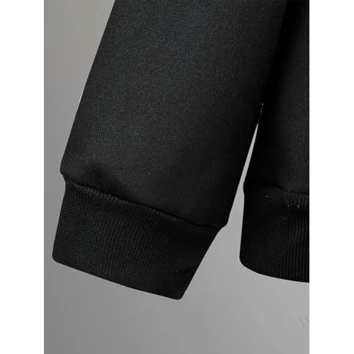 Toplot Men's Woolen Blend Hoodie With Hooded Neck (Pata-Hoodie-5145-Purple-M)