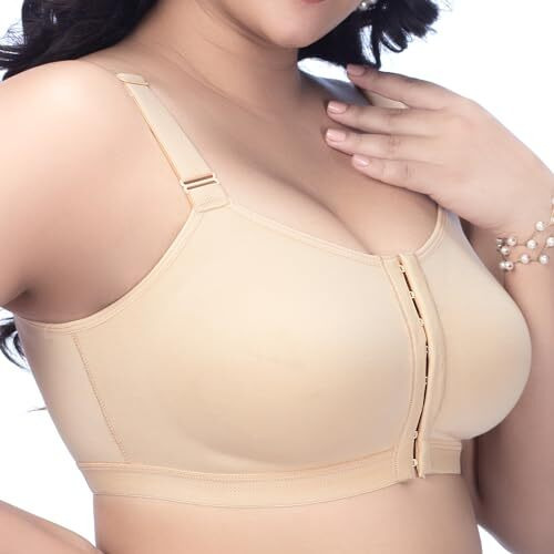 Trylo Riza Front Open-Caramel-42-C-Cup