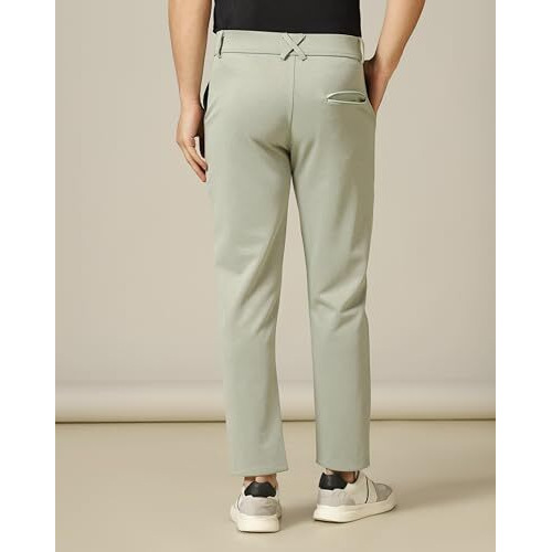 Toplot Men's Regular Casual Pants (Men-Pant-5181-Pista-40)