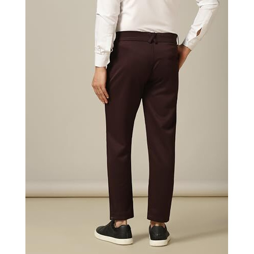 Toplot Men's Regular Casual Pants (Men-Pant-5181-Coffee-36)
