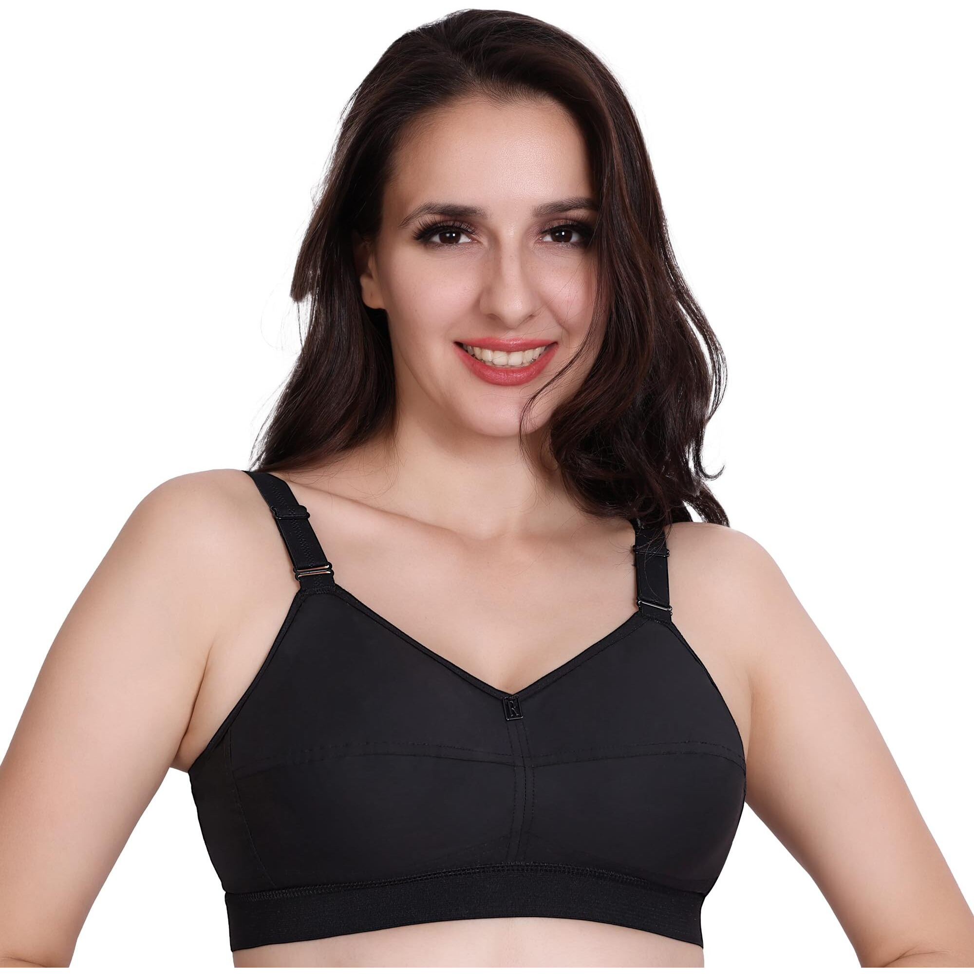 Trylo Riza Cottonfit-Black-34-D-Cup