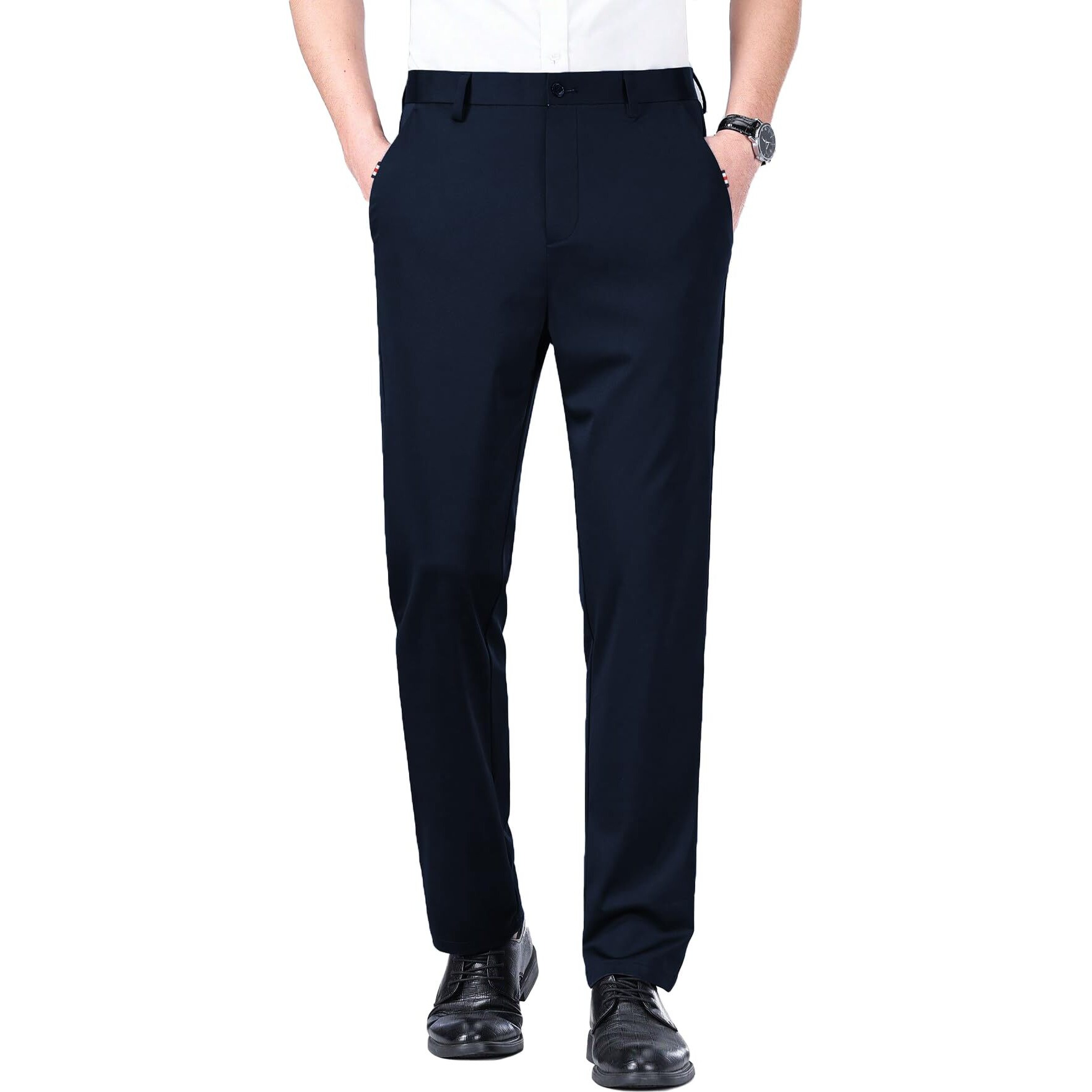 Toplot Men's Regular Fit Causal Trouser || Pant For Men || Trouser For Men (Patti-Pant-5205-Navy-30)