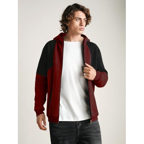 Toplot Men Jacket (Men-Cb-Jacket-5215-Maroon-M_Maroon