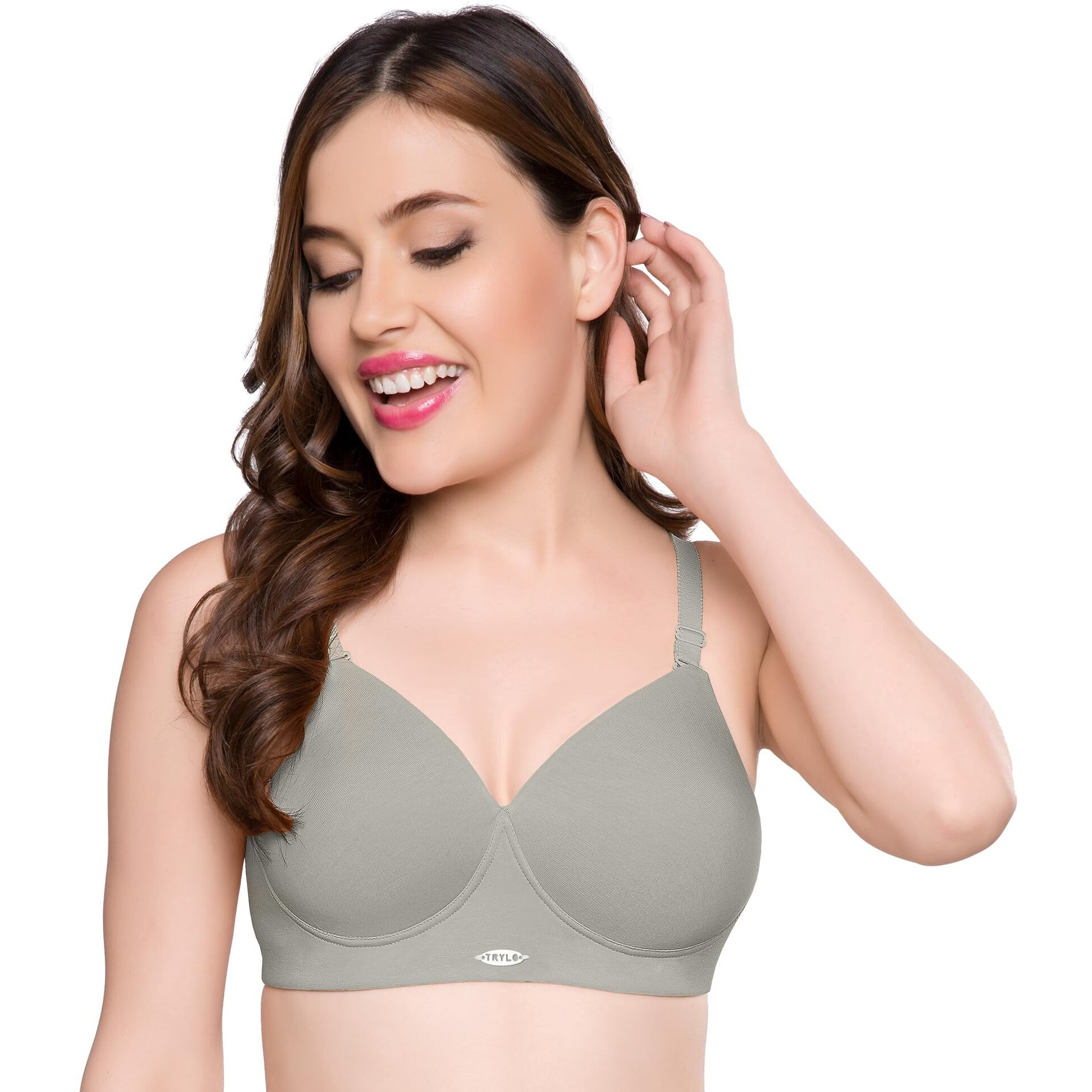 Trylo Vivanta Bra 34 Grey C - Cup