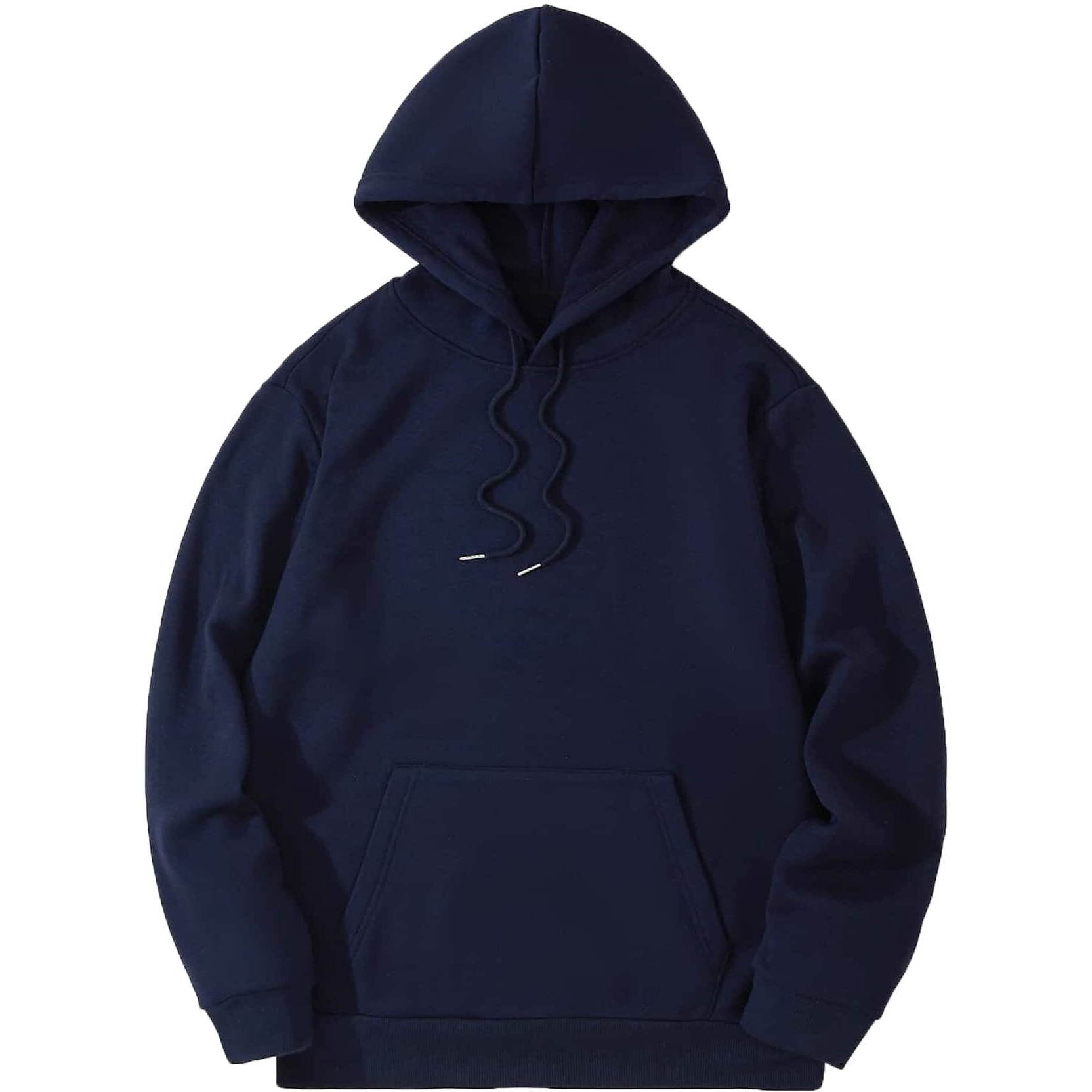 Toplot Women's Wool Blend Solid Hoodie With Hooded Neck & Full Sleeve (Hoodie-5047-Navy Blue-S)
