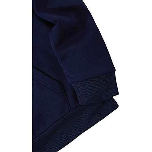 Toplot Women's Wool Blend Solid Hoodie With Hooded Neck & Full Sleeve (Hoodie-5047-Navy Blue-S)