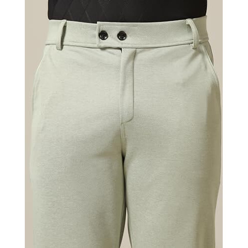 Toplot Men's Formal Trousers || Slim Fit Men's Wear Trousers || Stretchable Formal Pant Trousers || Trouser For Men (Formal-5181-Pista-30)