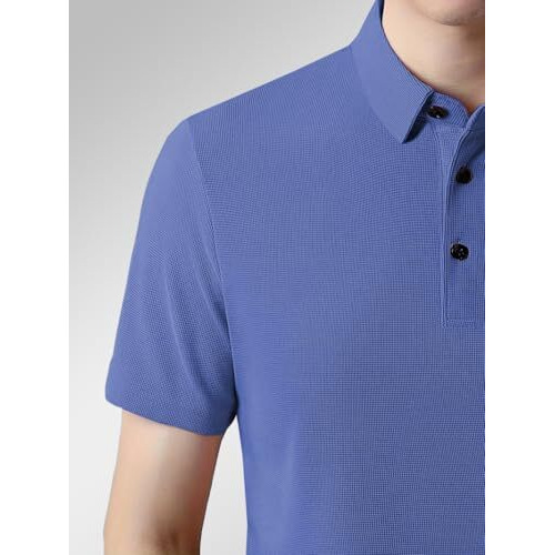 Toplot Men's Regular Fit Polo T-Shirt (Kia-Polo-5220-Blue-L)