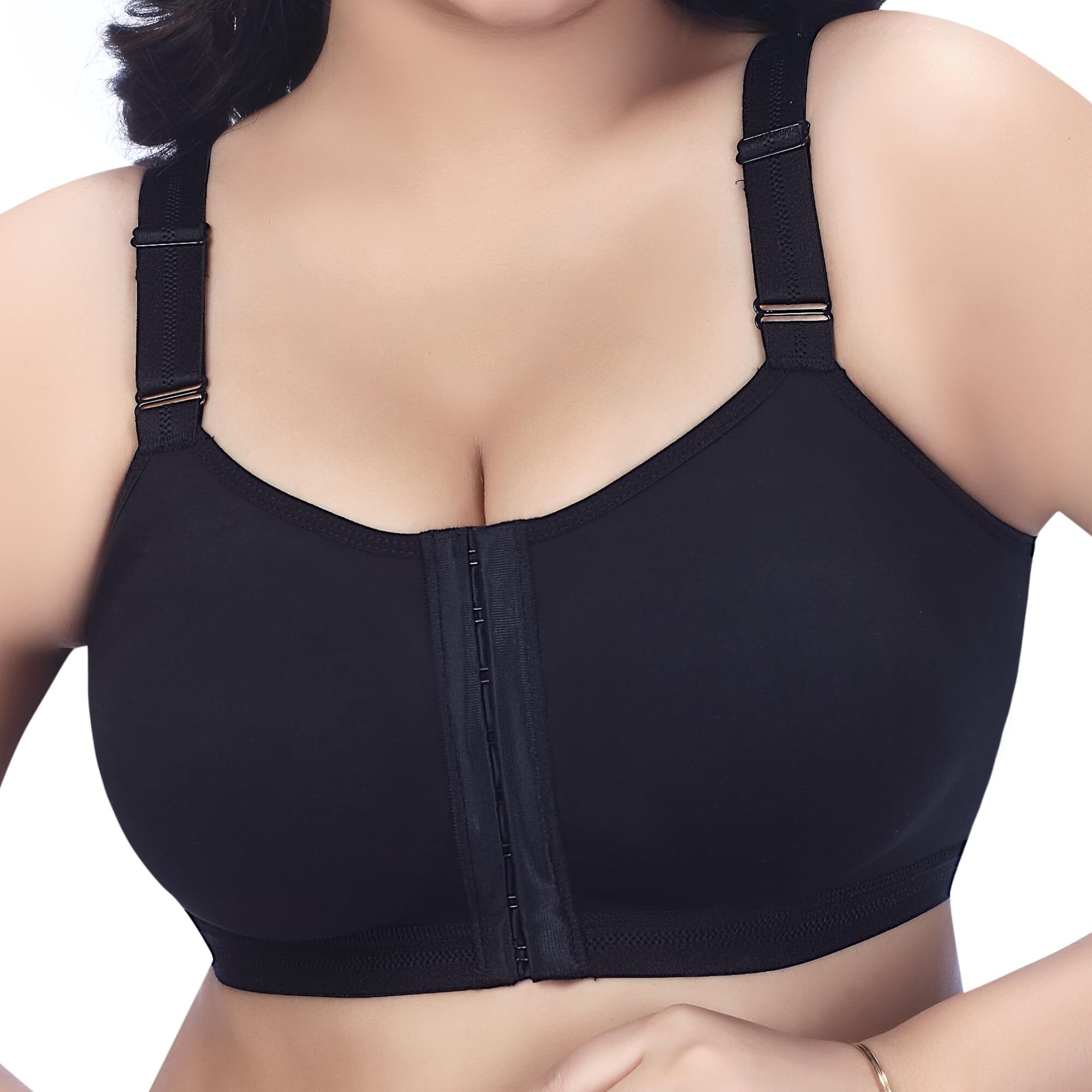 Trylo Riza Front Open-Black-32-C-Cup