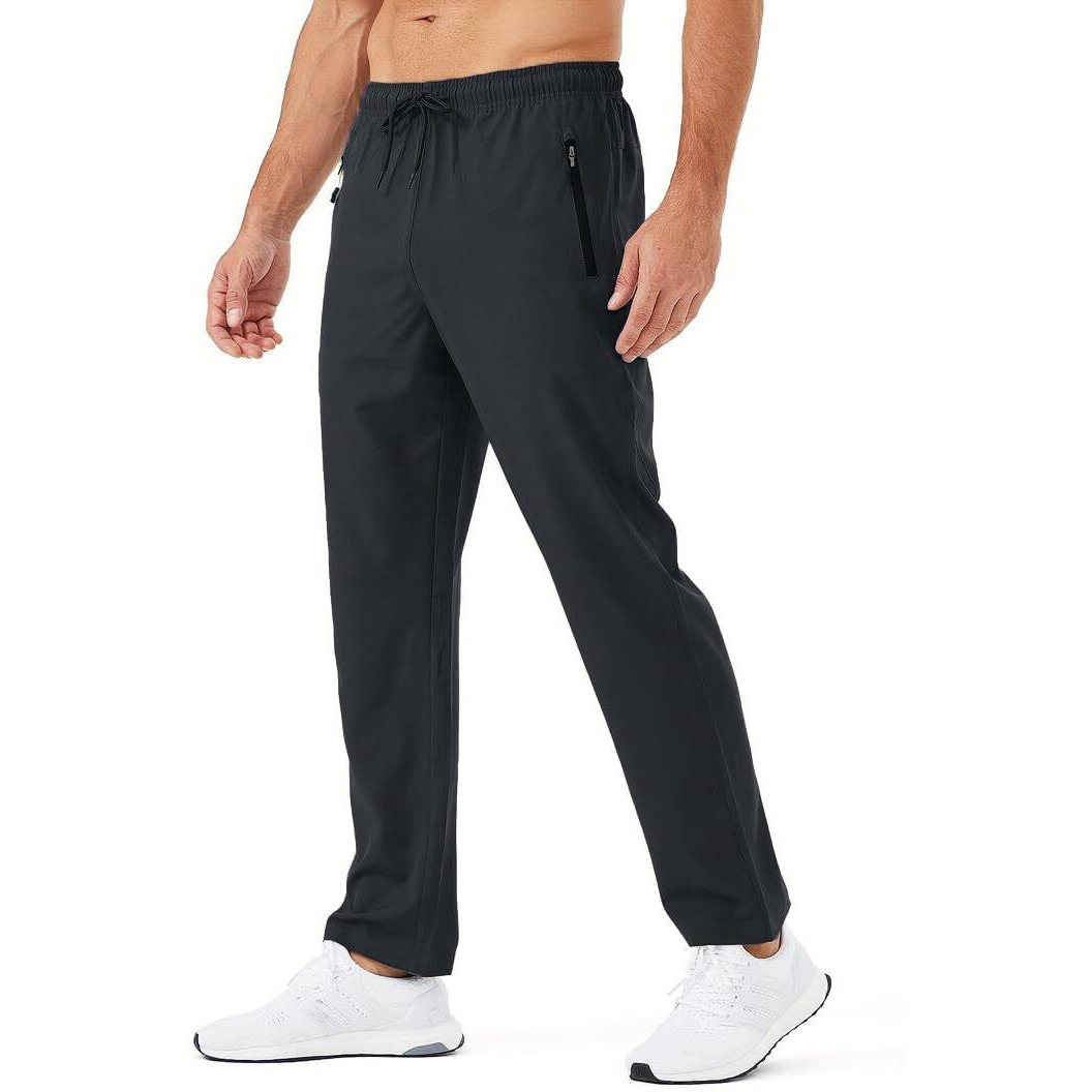 Toplot Track Pants For Men || Activewear Pants || Mens Joggers || Zipper Pocket || Casual Trousers || Stretchable (Sports | Gym | Yoga) (Track-Pant-5217-Dark Grey-34)