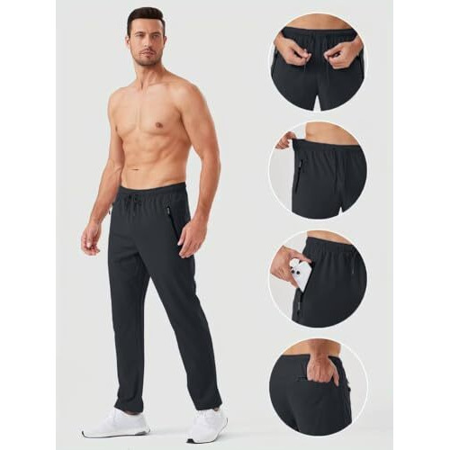 Toplot Track Pants For Men || Activewear Pants || Mens Joggers || Zipper Pocket || Casual Trousers || Stretchable (Sports | Gym | Yoga) (Track-Pant-5217-Dark Grey-34)