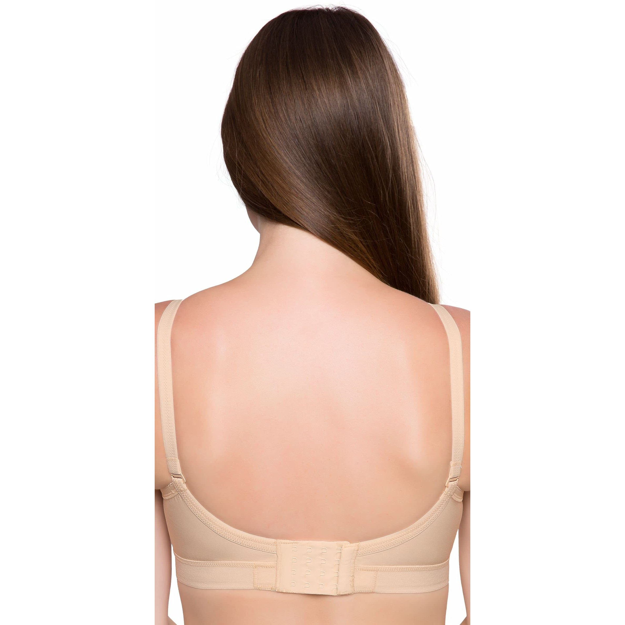 Trylo Women's Non-Wired Bra (Krutika Plain_Skin_34I)