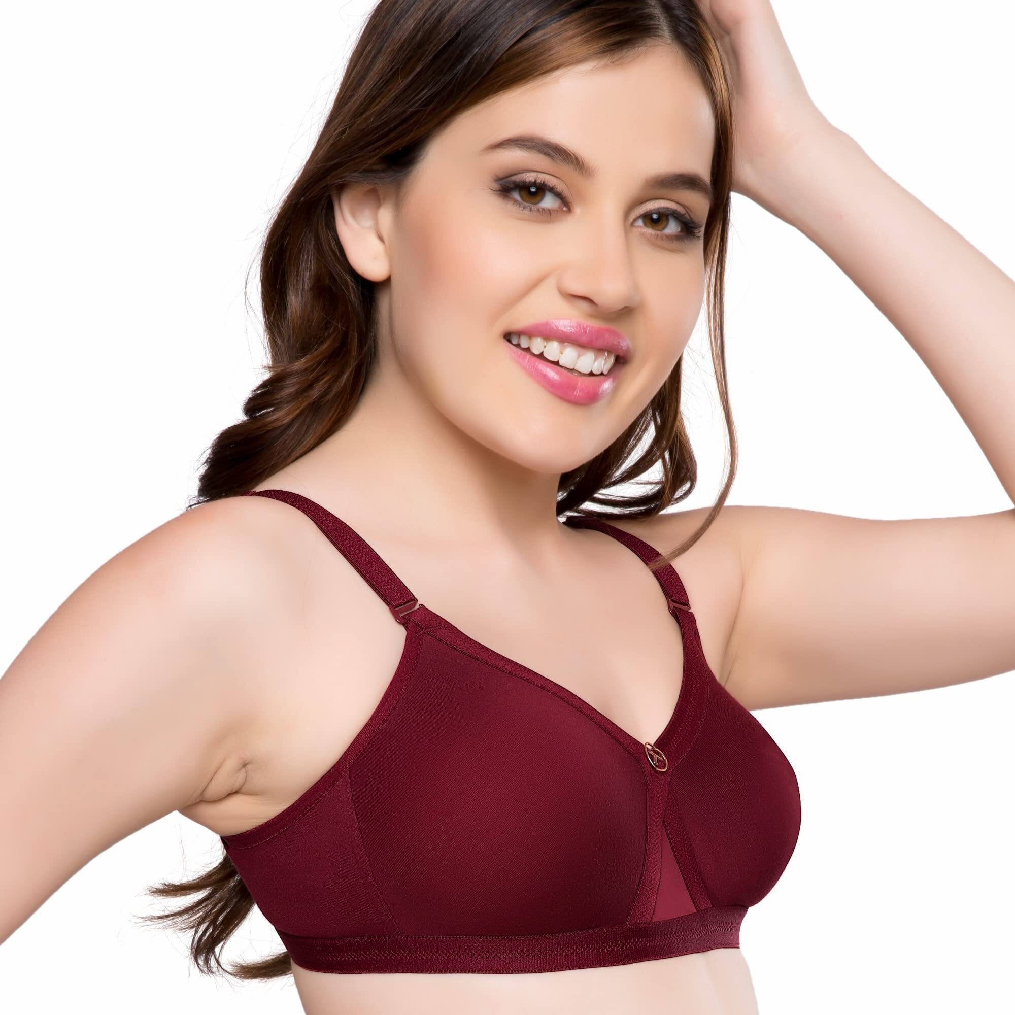 Trylo Pinky Strapless 38 Marun D - Cup