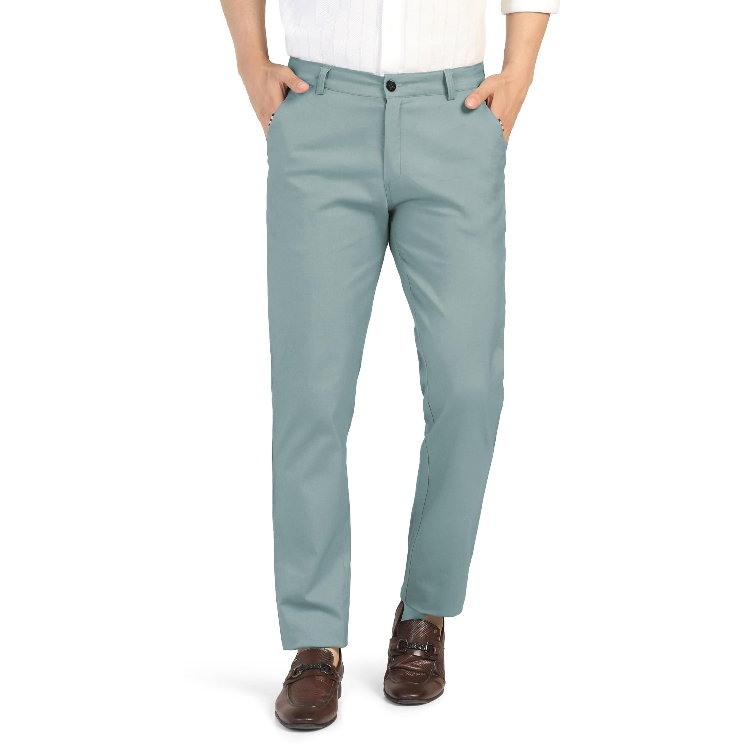 Toplot Men's Regular Fit Causal Trouser || Pant For Men || Trouser For Men (Patti-Pant-5205-Grey-30)