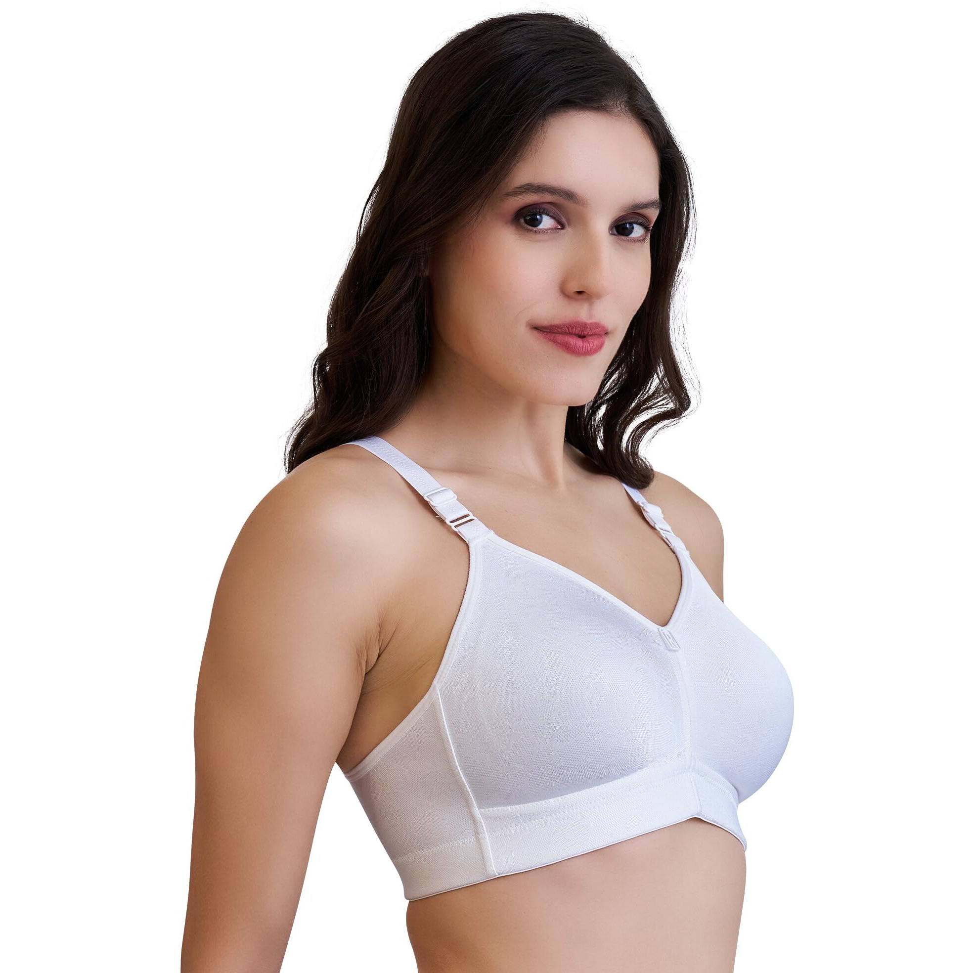 Riza - Truefit - Bra - White - 38 - E - Cup