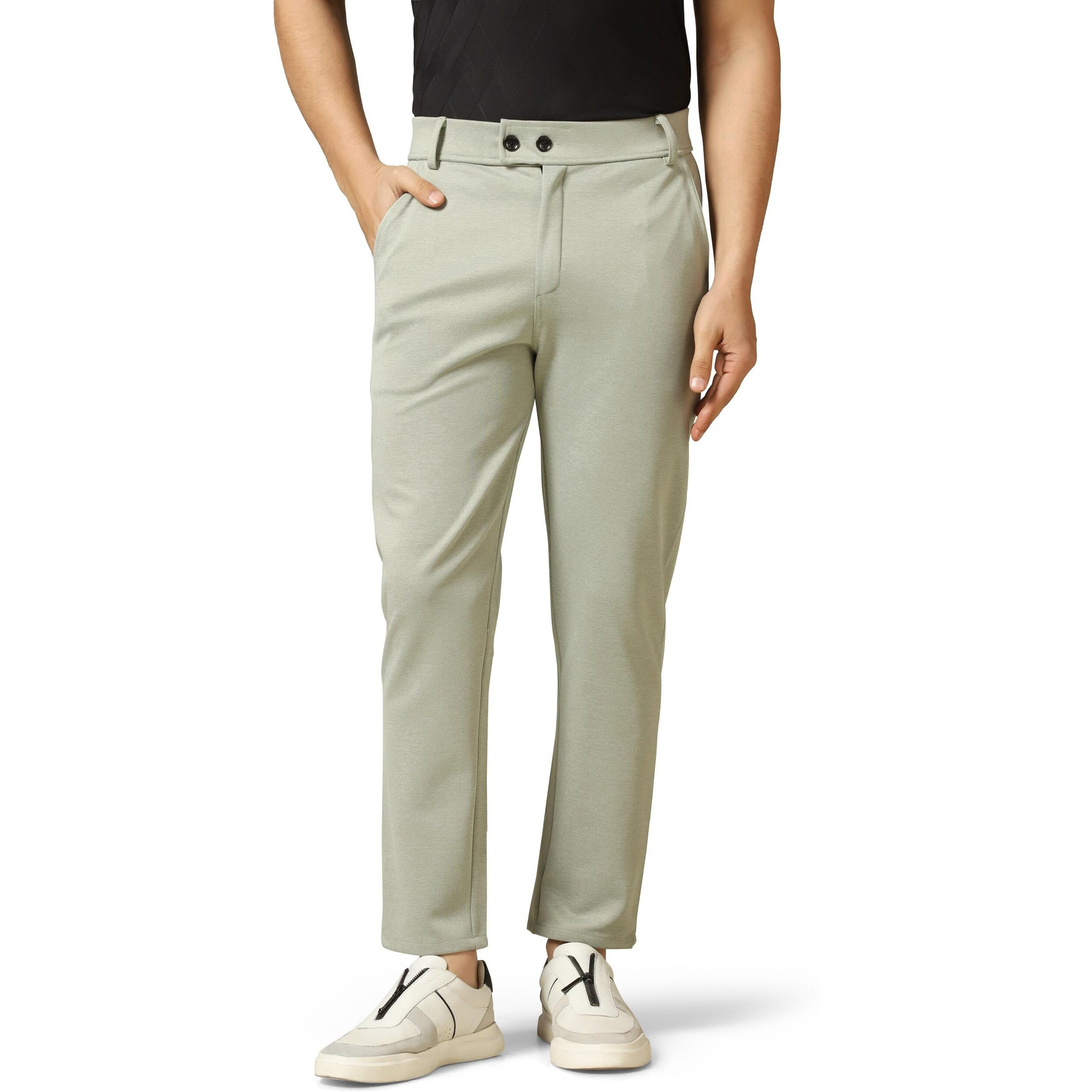 Toplot Men's Formal Trousers || Slim Fit Men's Wear Trousers || Stretchable Formal Pant Trousers || Trouser For Men (Formal-5181-Pista-28)