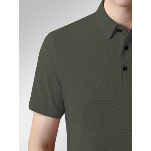 Toplot Men's Regular Fit Polo T-Shirt (Kia-Polo-5220-Green-Xxl)