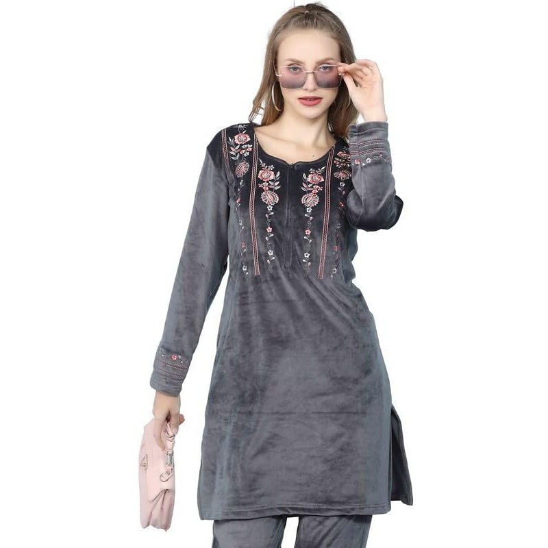 Trylo Night Suit Set Vvns-1034-3Xl