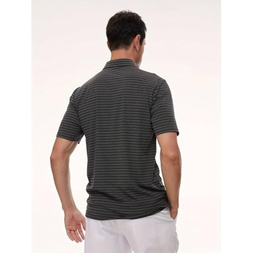 Toplot Men Regular Fit T-Shirt || T-Shirt For Men || Polo T Shirt (Lining-Polo-5238-Black-Xl)