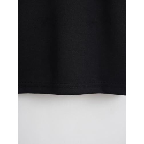 Toplot Text Printed Round Neck Crop Top For Women (Baby-Crop-Top-5200-Black-Xl)