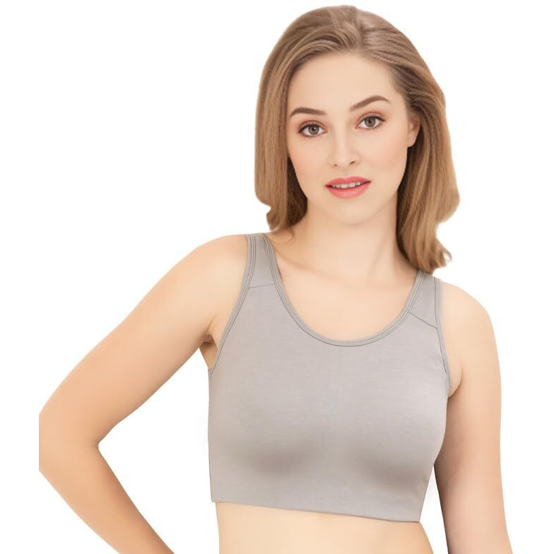 Trylo Riza Lounge Bra - Grey - 34