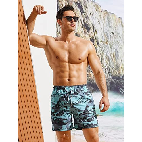 Toplot Regular Fit Printed Boxer Shorts For Men Pack Of 2 (Combo-5131-Mou-Nvy-L)