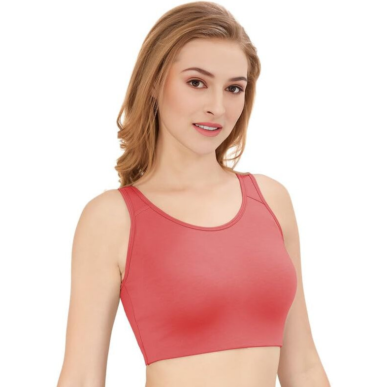 Trylo Riza Lounge Bra - Coral - 34