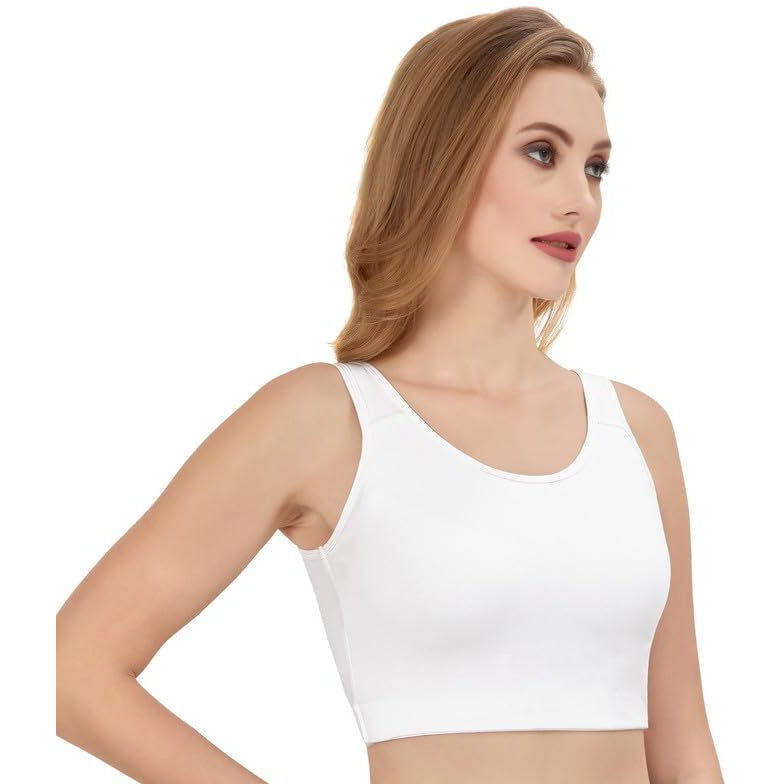 Trylo Riza Lounge Bra - White - 36