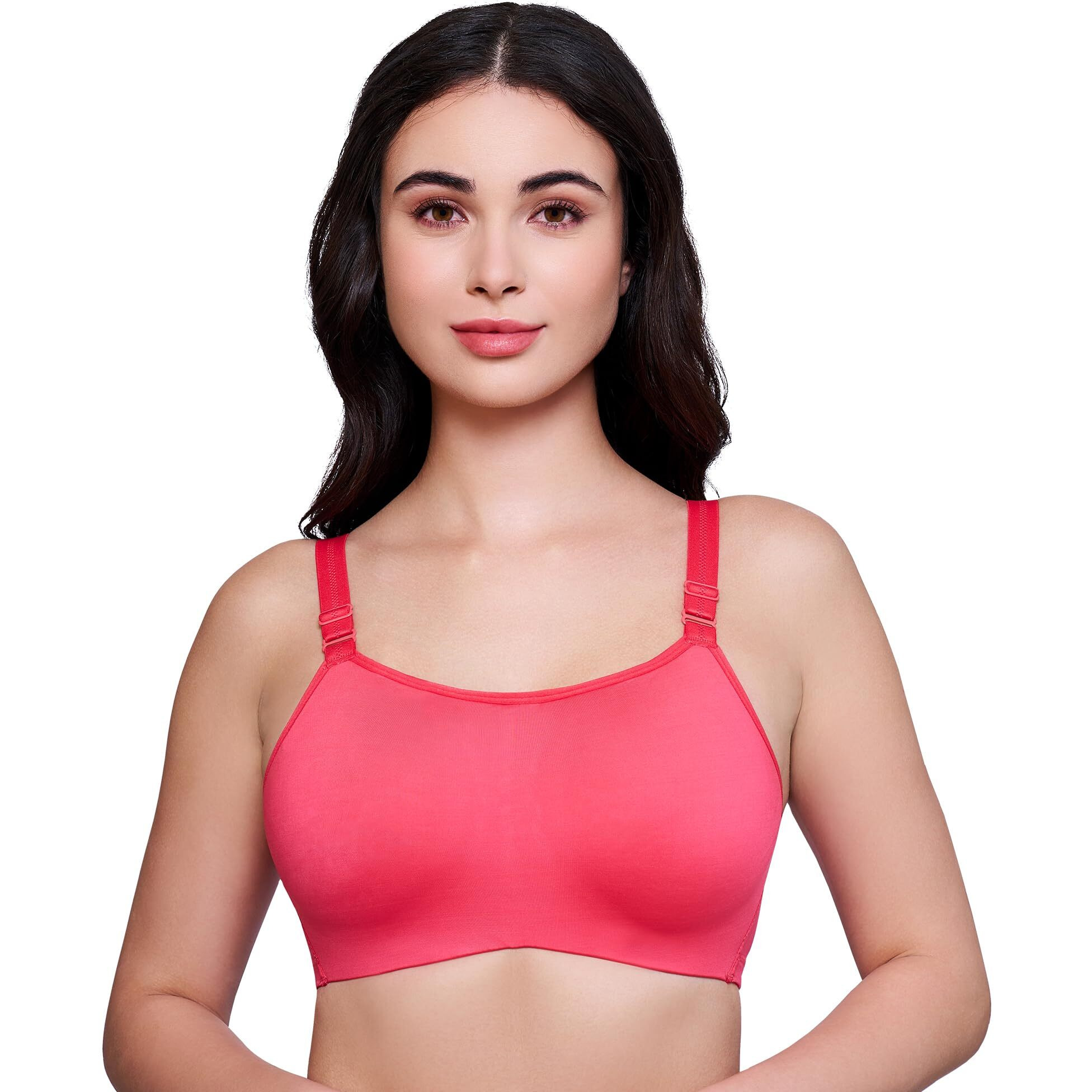 Trylo Advancefit Bra - Cranberry - 40 - D - Cup
