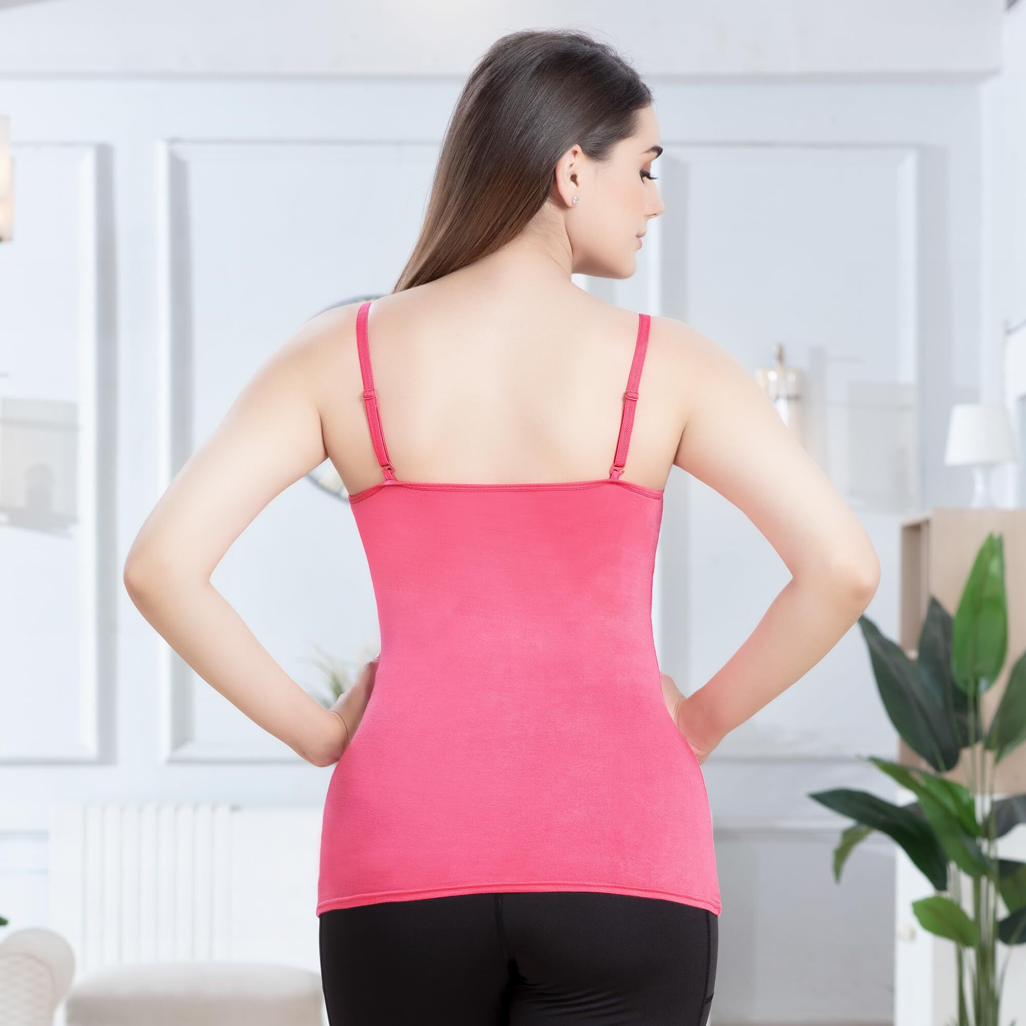 Trylo Camisole U-Cut - Coral - 2Xl