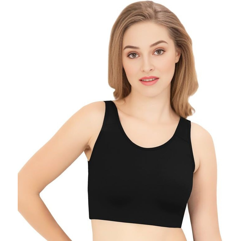 Trylo Riza Lounge Bra - Black - 34